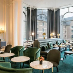 Отель Hilton Brussels Grand Place Бельгия, Брюссель - 4 отзыва об отеле, цены и фото номеров - забронировать отель Hilton Brussels Grand Place онлайн питание фото 2