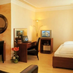 Отель Atlas City Hotel Германия, Мюнхен - 7 отзывов об отеле, цены и фото номеров - забронировать отель Atlas City Hotel онлайн комната для гостей фото 5