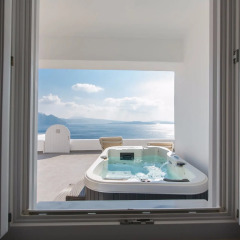 Отель Santorini Secret Suites & Spa 5* Люкс Premium с различными типами кроватей фото 10