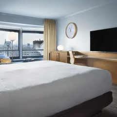 Отель New York Hilton Midtown 4* Номер Skyline с различными типами кроватей фото 6