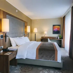 Гостиница DoubleTree by Hilton Tyumen в Тюмени - забронировать гостиницу DoubleTree by Hilton Tyumen, цены и фото номеров Тюмень комната для гостей фото 3