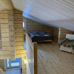 База Отдыха Forrest Lodge Karelia Улучшенный шале с разными типами кроватей фото 8