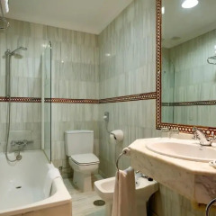 Отель Triunfo Granada Испания, Гранада - отзывы, цены и фото номеров - забронировать отель Triunfo Granada онлайн ванная фото 2