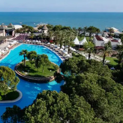 Papillon Ayscha Resort & Spa Турция, Белек - 10 отзывов об отеле, цены и фото номеров - забронировать отель Papillon Ayscha Resort & Spa - All Inclusive онлайн бассейн фото 6