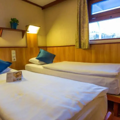 Fortuna Boat Hotel and Restaurant 3* Стандартный номер-кабина с различными типами кроватей фото 2