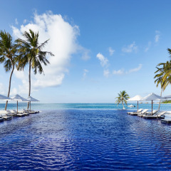 Отель Conrad Maldives Rangali Island пляж фото 7