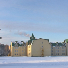 Гостиница Emmaus Volga Club вид на фасад фото 2