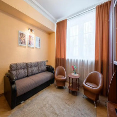 Апартаменты LikeHome Apartments Tverskaya комната для гостей фото 16
