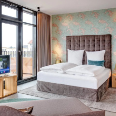 Bunker Hotel - Boardinghouse Мюнхен комната для гостей фото 10
