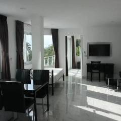 Отель Le Versace Residence 3* Студия Делюкс разные типы кроватей фото 5