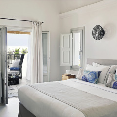 Отель Santo Maris Oia, Luxury Suites & Spa 5* Вилла с различными типами кроватей фото 2