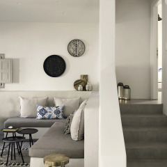 Отель Santo Maris Oia, Luxury Suites & Spa 5* Президентский люкс с различными типами кроватей фото 3