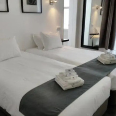 Albufeira Beach Hotel 2* Улучшенный номер с 2 отдельными кроватями