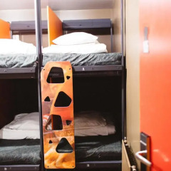 Clink78 Hostel Кровать в женском общем номере с двухъярусной кроватью фото 3