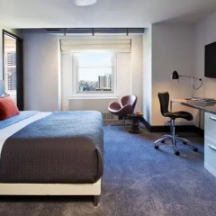Отель Row NYC 4* Улучшенный номер с двуспальной кроватью