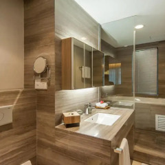 Отель Ascott Maillen Shenzhen Номер Deluxe с различными типами кроватей фото 2