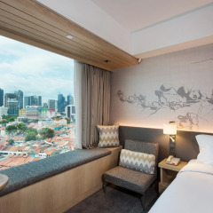 Отель Hilton Garden Inn Singapore Serangoon комната для гостей фото 4