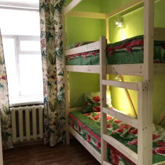 Хостел ХотелХот Бауманская Кровать в общем номере фото 5