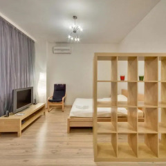 Апартаменты LikeHome Apartments Tverskaya комната для гостей фото 26