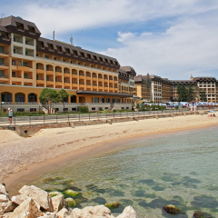 Отель Riviera Beach — All Inclusive Болгария, Золотые пески - отзывы, цены и фото номеров - забронировать отель Riviera Beach — All Inclusive онлайн пляж фото 4