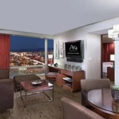 Отель ARIA Resort & Casino at CityCenter Las Vegas 5* Люкс с 2 отдельными кроватями