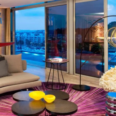 Отель W Singapore - Sentosa Cove 5* Номер WOW suite king с двуспальной кроватью фото 4