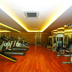 Отель Throne Beach Resort & SPA Титреенгёль фитнесс-зал
