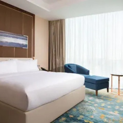 Гостиница Hilton Astana Казахстан, Нур-Султан - 3 отзыва об отеле, цены и фото номеров - забронировать гостиницу Hilton Astana онлайн комната для гостей фото 4