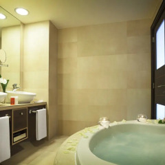 Отель Adrián Hoteles Roca Nivaria 5* Улучшенный люкс с различными типами кроватей фото 4