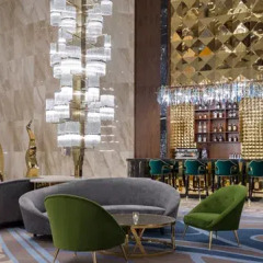 Гостиница Hilton Astana Казахстан, Нур-Султан - 3 отзыва об отеле, цены и фото номеров - забронировать гостиницу Hilton Astana онлайн гостиничный бар фото 2