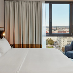 Отель Hilton Vienna Вена комната для гостей фото 13
