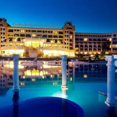Duni Marina Beach Hotel - Все включено Созополь вид на фасад