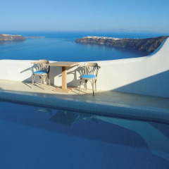 Отель White Santorini Suites & SPA бассейн фото 5