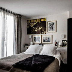 Отель Le Pigalle 4* Номер Pigalle 17 с различными типами кроватей фото 2