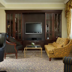 Гостиница Hilton Москва Ленинградская 5* Президентский люкс с различными типами кроватей фото 2