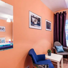 Гостиница Boho Home Стандартный семейный номер с различными типами кроватей (общая ванная комната) фото 2