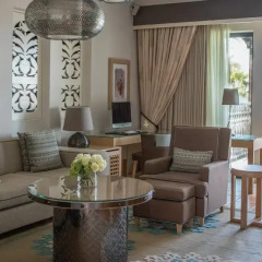 Отель Jumeirah Dar Al Masyaf - Madinat Jumeirah 5* Номер Gulf summer house ocean deluxe с различными типами кроватей