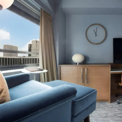 Отель New York Hilton Midtown 4* Номер Skyline с различными типами кроватей