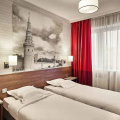 Апарт-отель Адажио Москва Киевская 4* Студия с разными типами кроватей фото 2