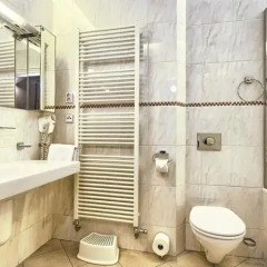 Отель Residence Brehova Чехия, Прага - отзывы, цены и фото номеров - забронировать отель Residence Brehova онлайн ванная фото 3