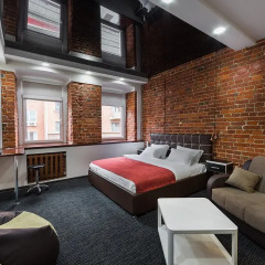 Hotel Kirpich 3* Представительский номер с разными типами кроватей фото 2
