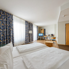 Отель Mercure Hotel Dresden Elbpromenade Германия, Дрезден - отзывы, цены и фото номеров - забронировать отель Mercure Hotel Dresden Elbpromenade онлайн комната для гостей фото 7