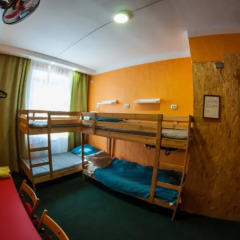 Хостел Хабаровск B&B Кровать в общем номере с двухъярусной кроватью фото 15