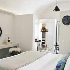 Отель Santo Maris Oia, Luxury Suites & Spa 5* Полулюкс с различными типами кроватей фото 2