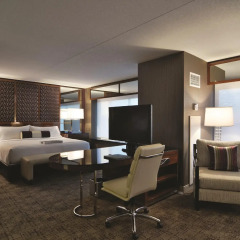 Отель SKYLOFTS at MGM Grand 4* Люкс Tower Spa с различными типами кроватей фото 2