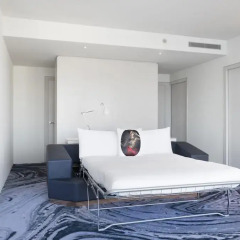 Отель W Barcelona 5* Номер Studio Suite с различными типами кроватей