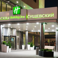 Гостиница Холидей Инн Москва Сущевский вид на фасад фото 4