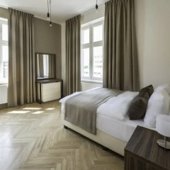 Апартаменты Letna Garden Suites Улучшенные апартаменты с различными типами кроватей фото 2