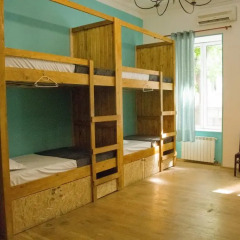 Хостел Moosica Кровать в общем номере с двухъярусной кроватью фото 8