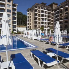 Отель Апарт-отель Bendita Mare Болгария, Золотые пески - отзывы, цены и фото номеров - забронировать отель Апарт-отель Bendita Mare онлайн пляж фото 2
